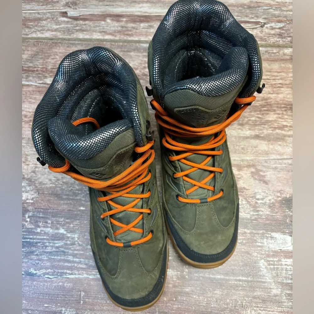 Columbia | VGUC Gunnison Plus LTR OmniHeat Snow Boots Leather Outdoor Winter M9
